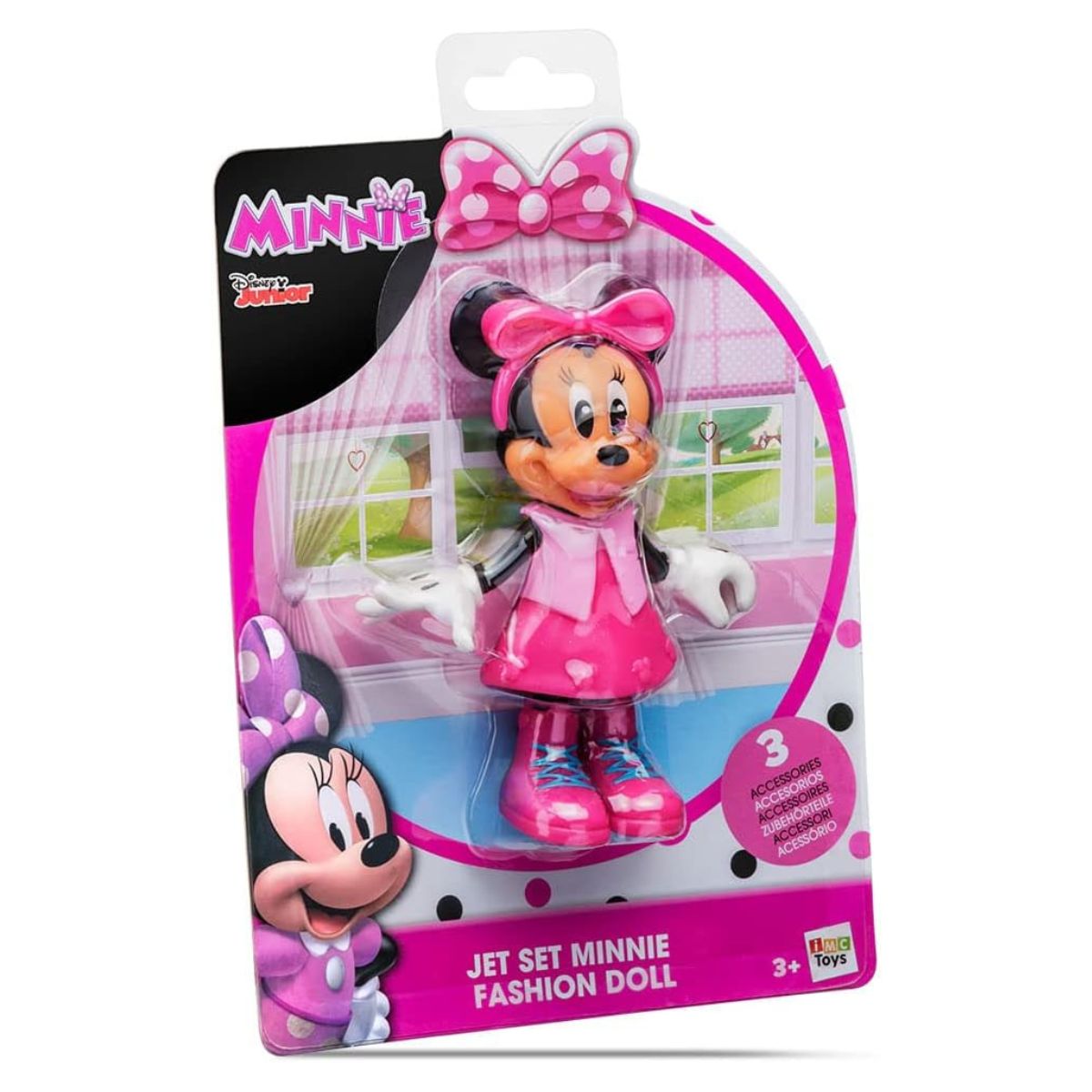 Boneca Minnie Jet Set Com Acessórios Multikids Br1687 - Bumerang