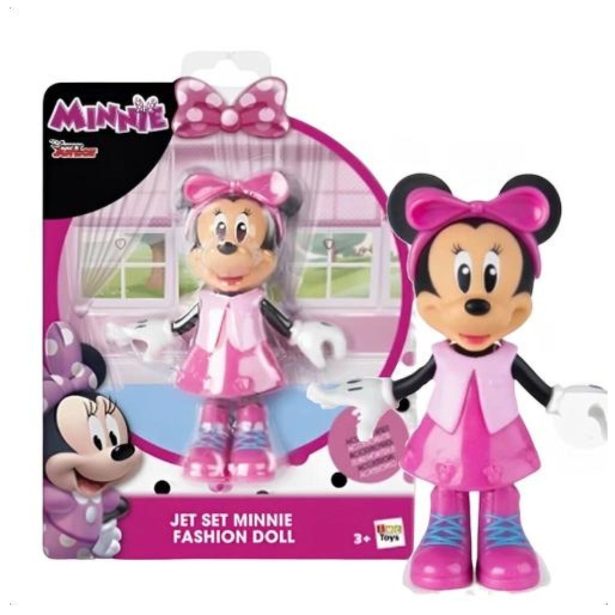 Boneca Minnie Jet Set Com Acessórios Multikids Br1687 - Bumerang