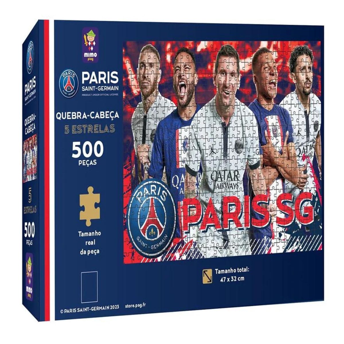 Quebra Cabeça PSG Colecionável 500 Peças Mimo 2321 - Bumerang