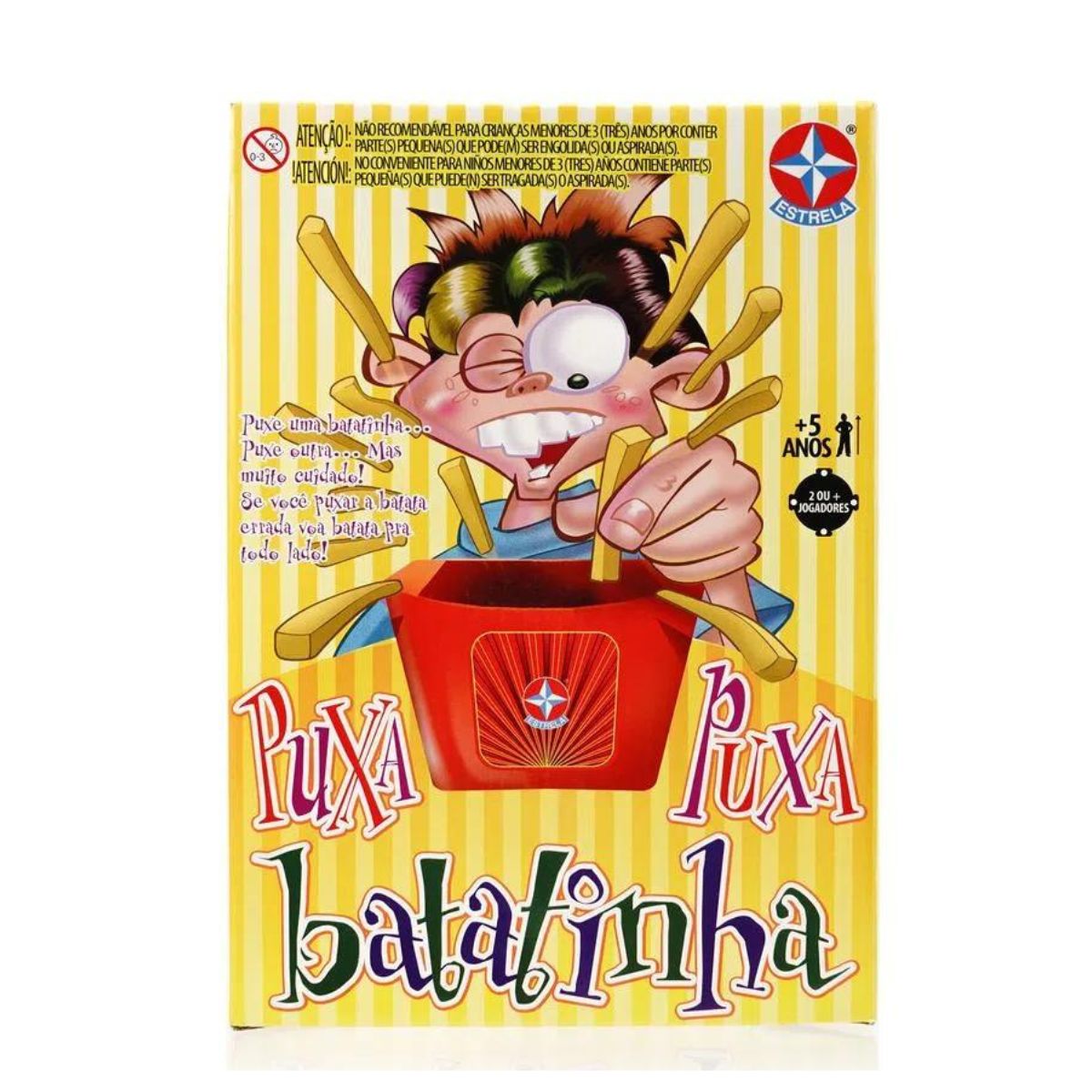 Jogo Puxa Puxa Batatinha Estrela 1201609200037 Bumerang Brinquedos
