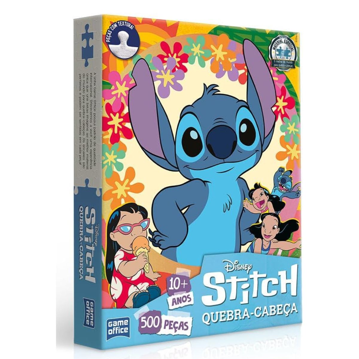 Quebra Cabeça Stitch 500 Peças Toyster 3245 - Bumerang Brinquedos
