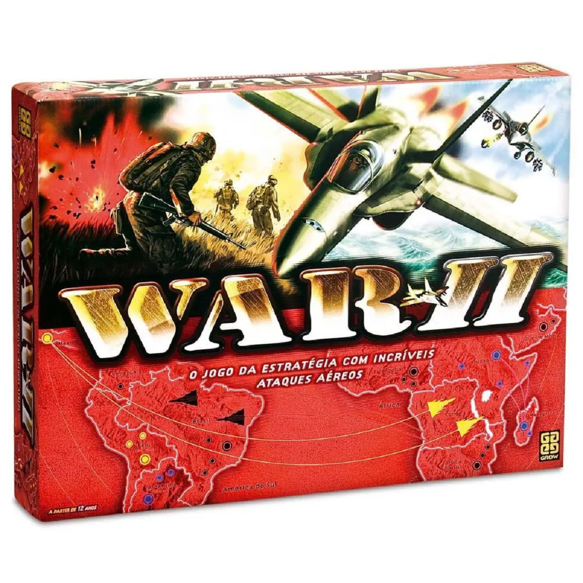 Jogo War II Grow 01780 - Bumerang Brinquedos