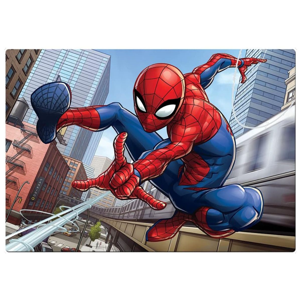 Quebra-Cabeça Grandão 120 Peças Homem Aranha Toyster 002396 - Bumerang  Brinquedos