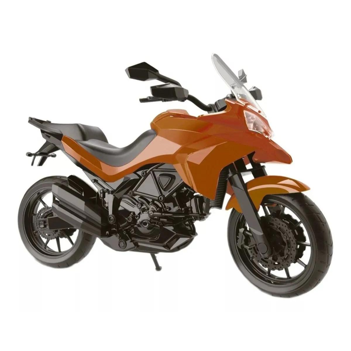 Moto Multi Motors Marrom Roma Jensen 0902 - Bumerang Brinquedos