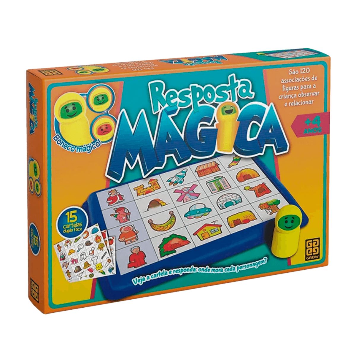 タマ★ビカクシダセット★ Jogo Resposta Mágica Grow 02026 - Bumerang Brinquedos