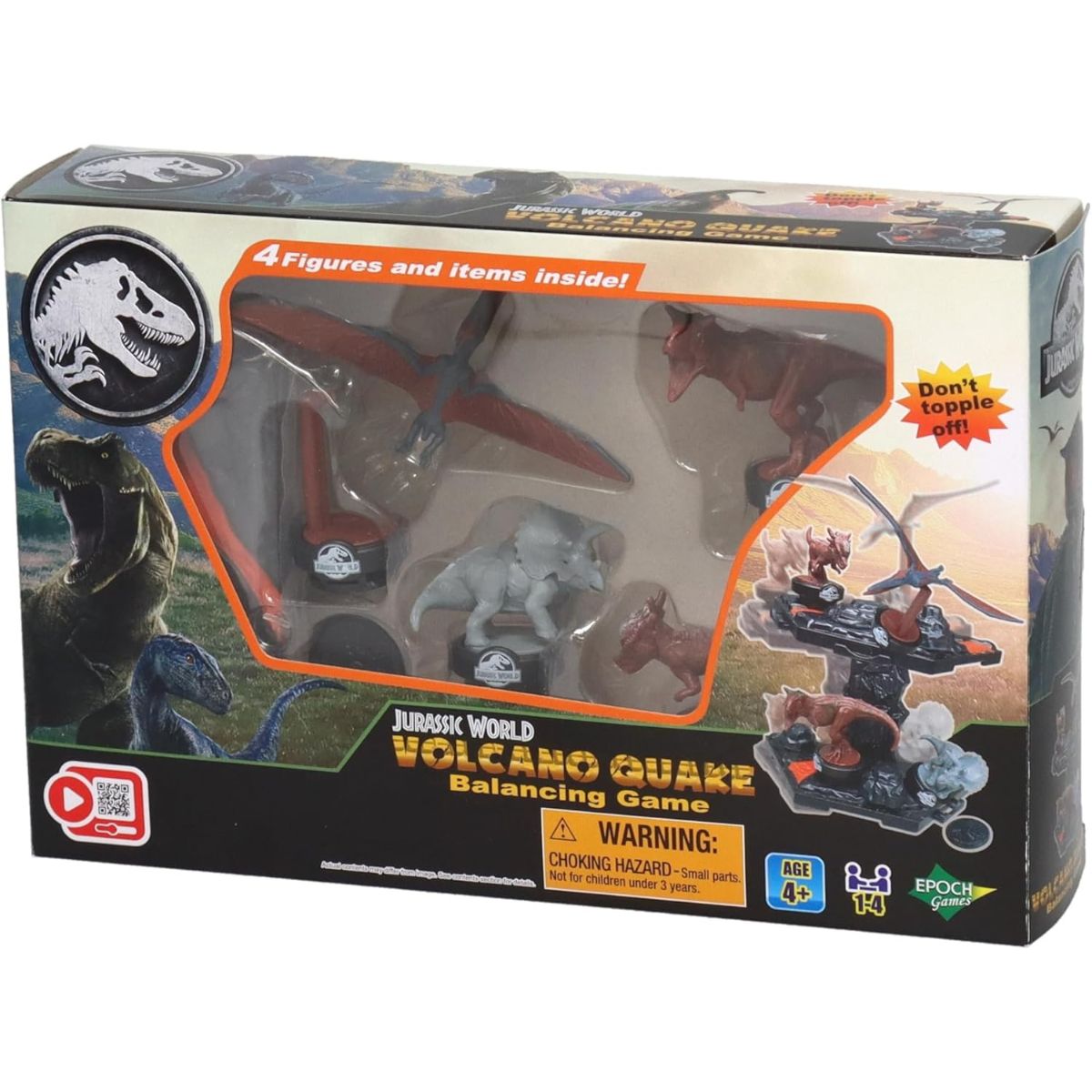 Jogo Jurassic World Volcano Quake Epoch 7512 - Bumerang Brinquedos