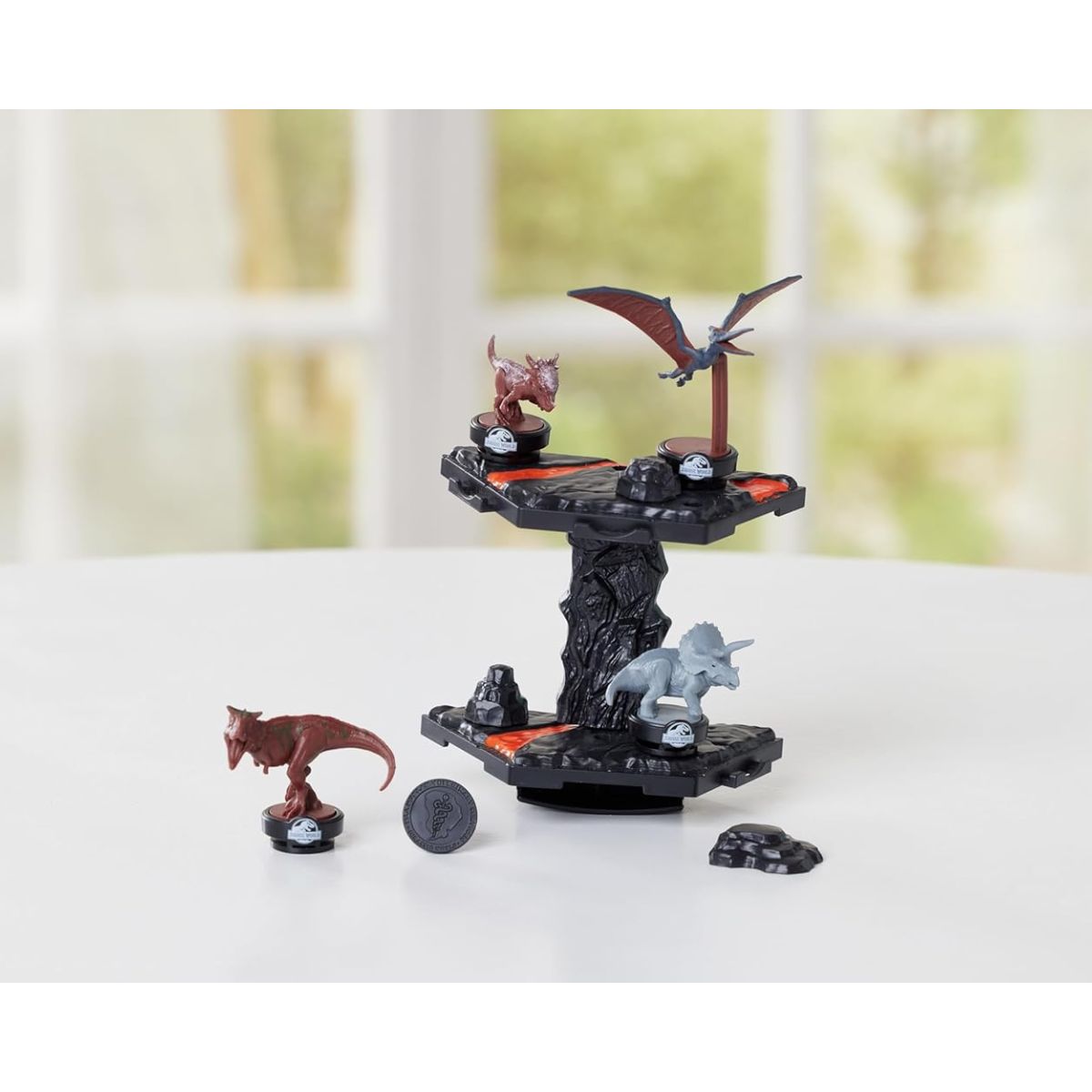 Jogo Jurassic World Volcano Quake Epoch 7512 - Bumerang Brinquedos