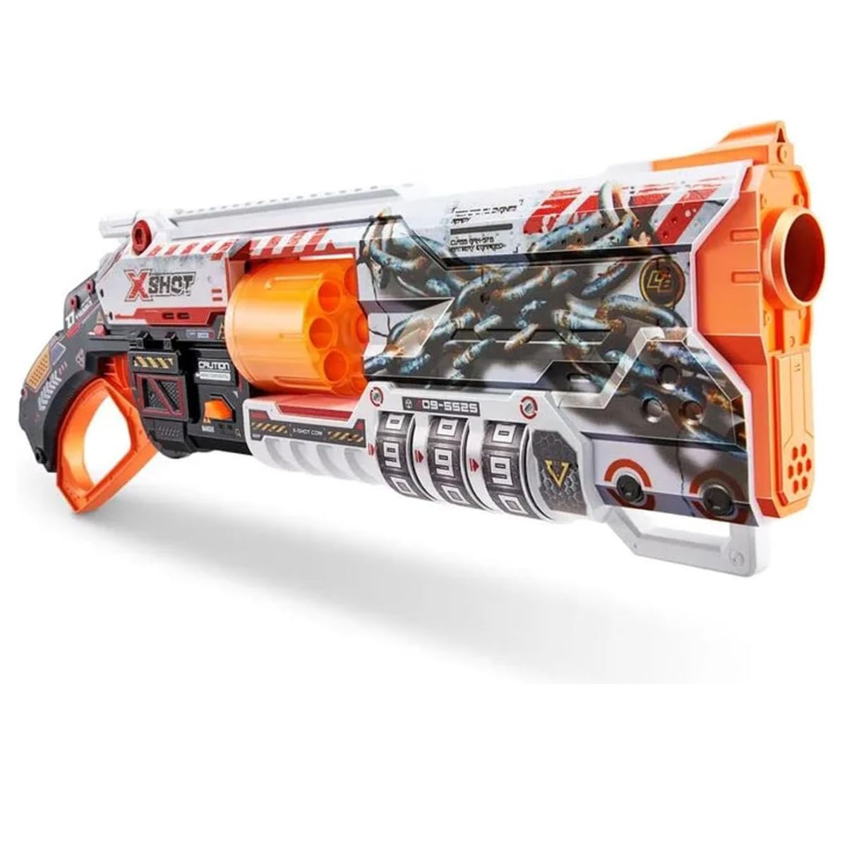 Lançador Xshot Skin Lockable Candide 5651 - Bumerang Brinquedos