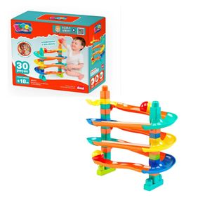 Escorregador-de-Bolinhas-Blocolandia-30-Pecas-Dismat-MK453
