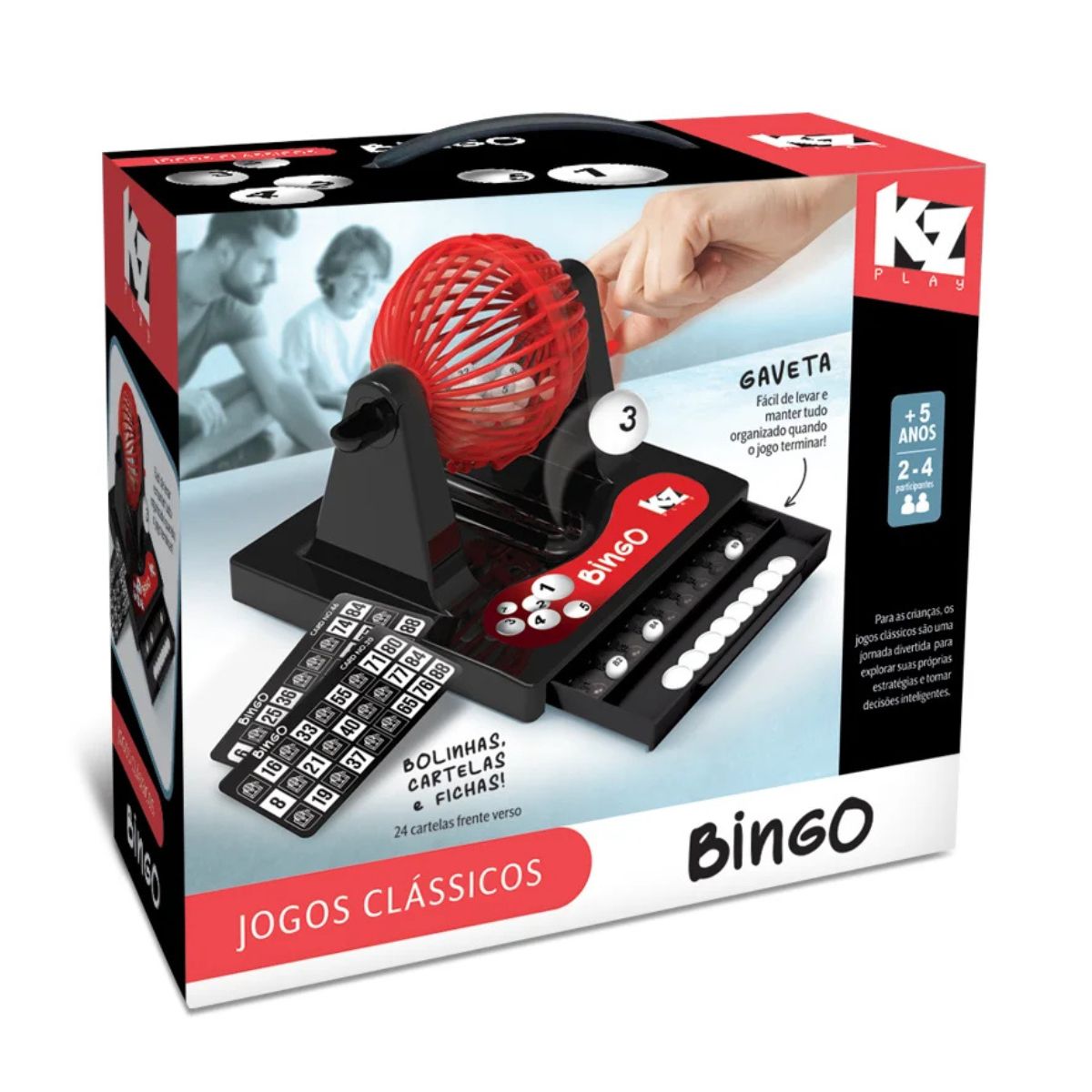 Jogo Bingo Clássico Elka 1296 - Bumerang Brinquedos