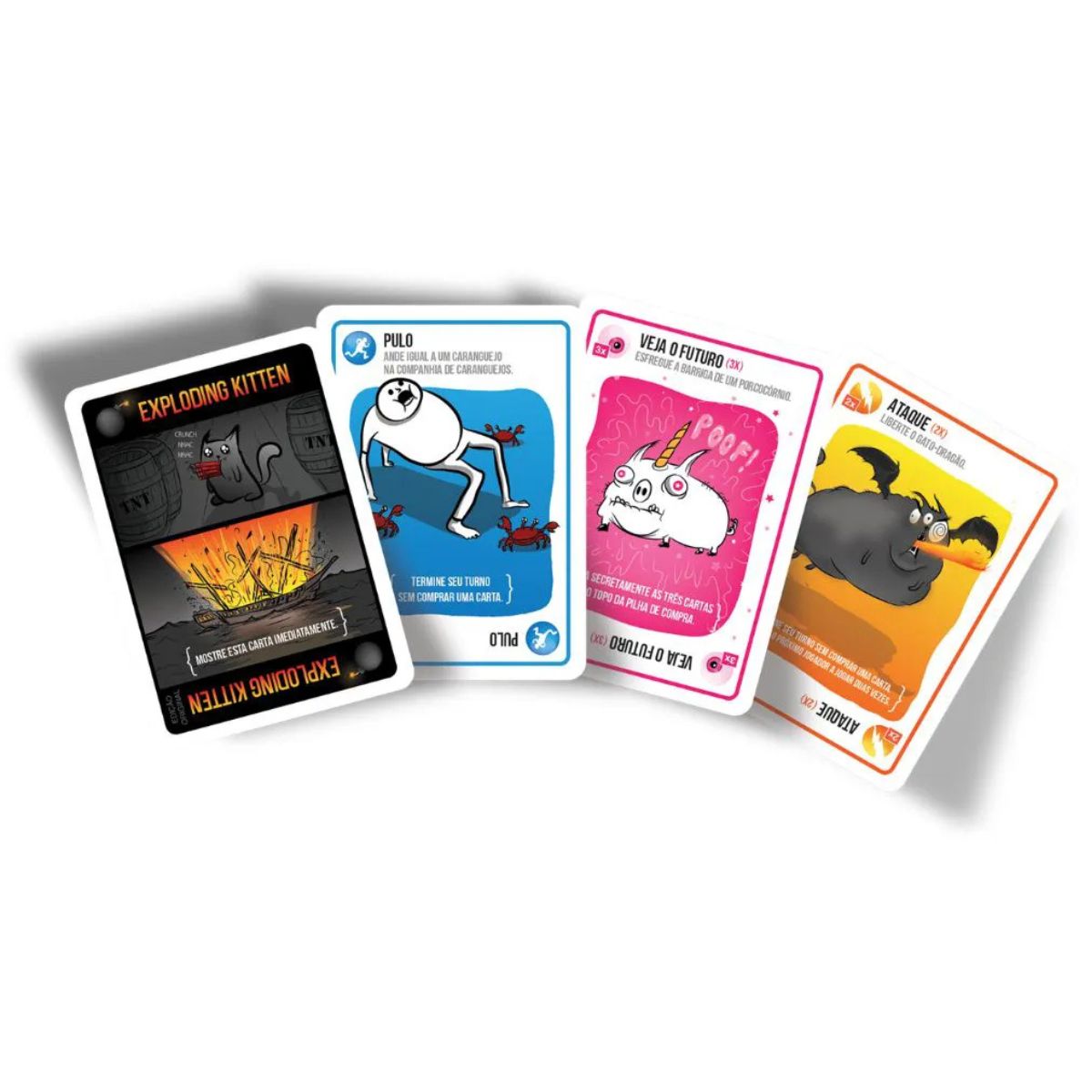 Jogo Exploding Kittens Galápagos EXK401 - Bumerang Brinquedos