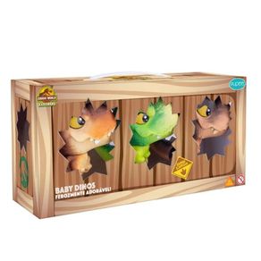 Pack-Jurassic-World-3-Mini-T-Rex-Verde--Marrom-e-Preto-Pupee-1493
